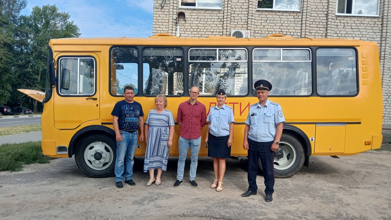 Школьный автопарк Гусь-Хрустального района пополнился новым автобусом