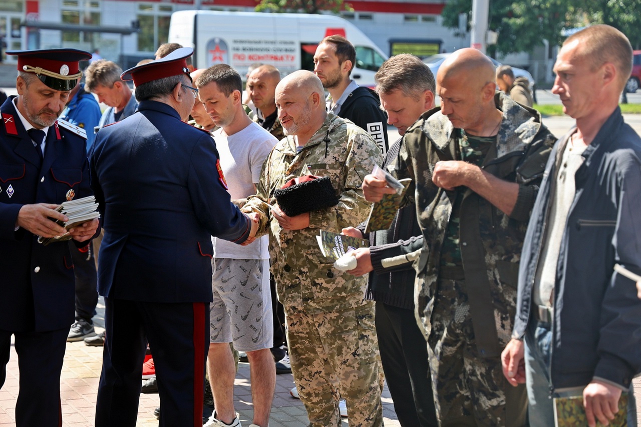 На службу по контракту отправилась новая группа добровольцев из  Владимирской области