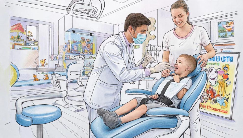 Детская стоматология: лечение зубов у детей под седацией