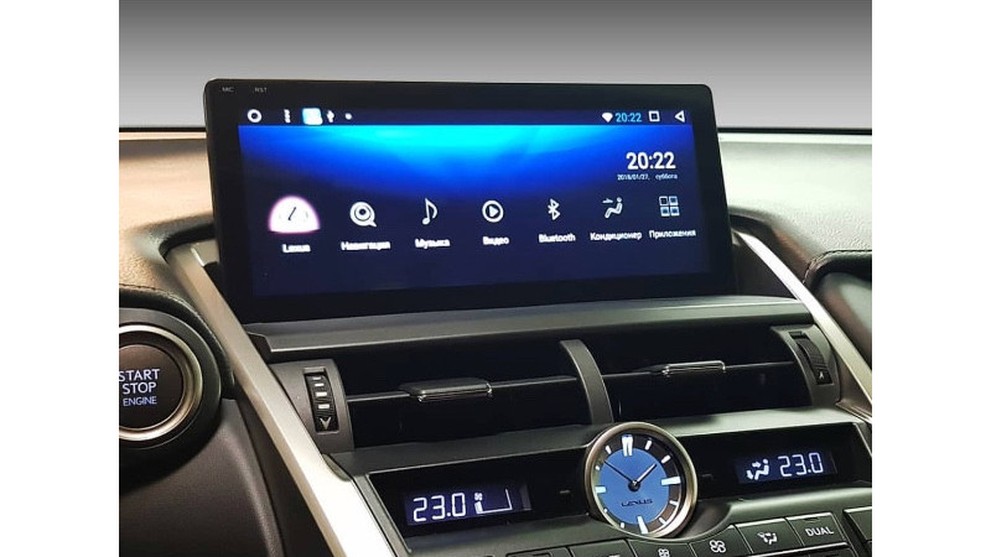 Android монитор в Lexus NX и RX (Андроид мультимедия в Лексус РХ и НХ)