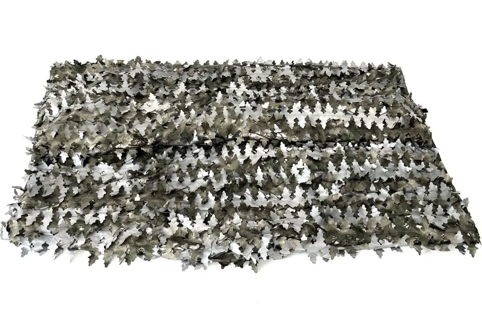 Маскировочные пологи и ткани с защитой от тепловизора