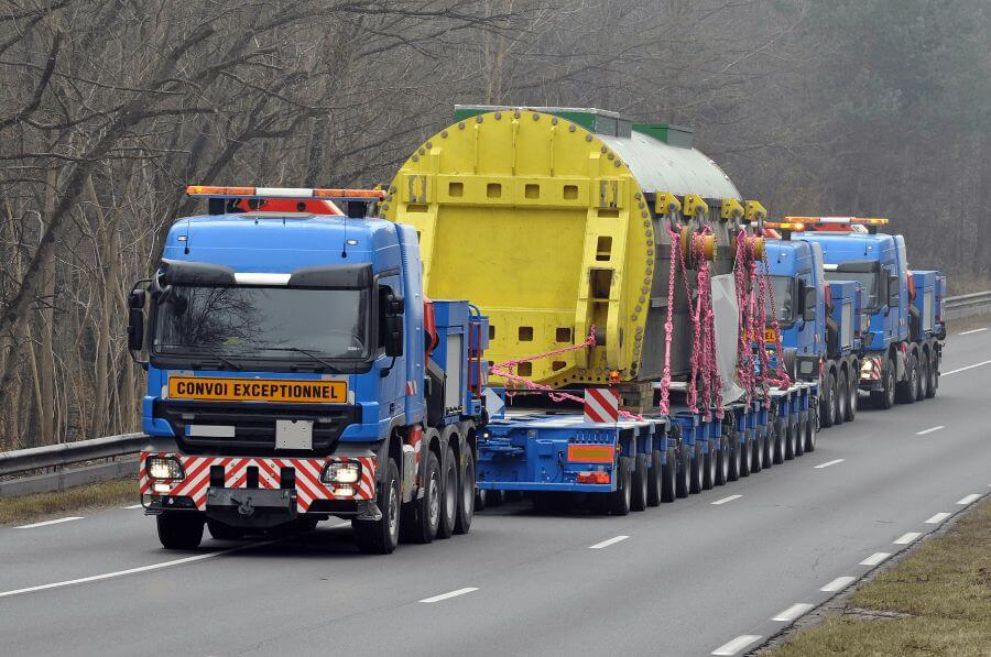 Перевозка негабаритных грузов
