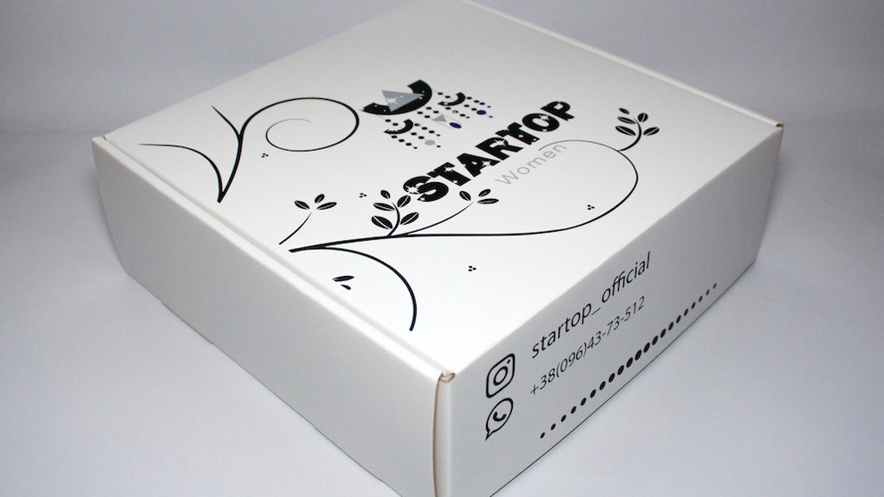 Покупка коробок с логотипом компании
