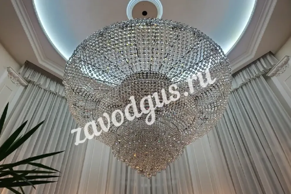 Хрустальные люстры российского производства Гусь-Хрустальный