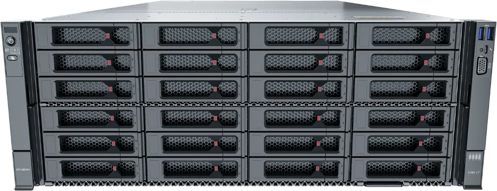 Анализ сервера Xfusion 2488H V6 и коммутаторов Huawei