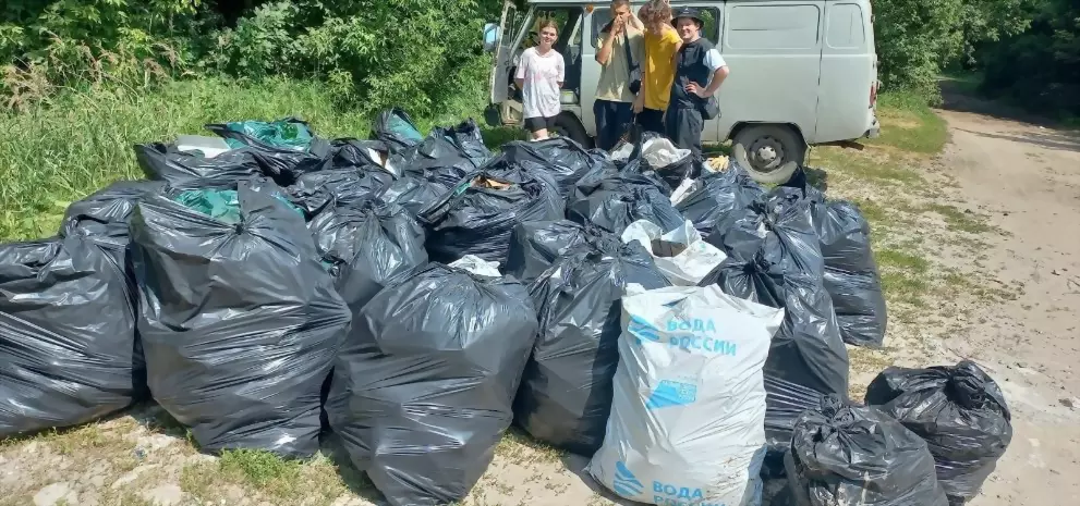 Свалка мусора операт...