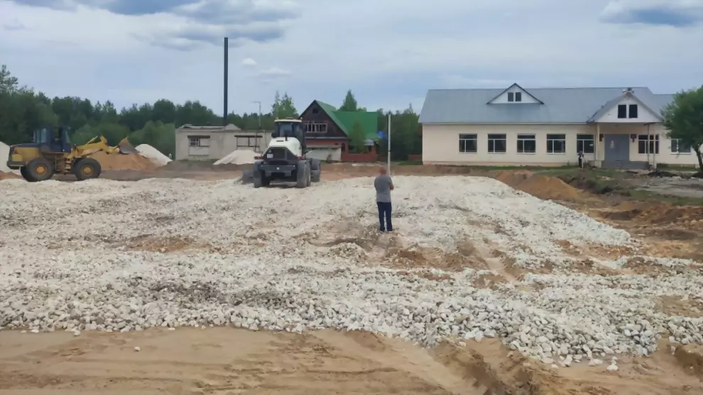 В поселке Красный Ок...