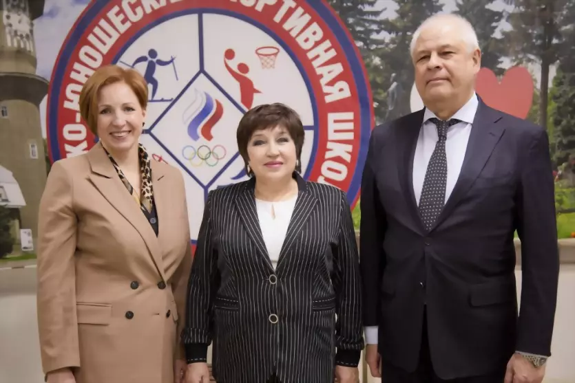 Ольга Хохлова в ходе...