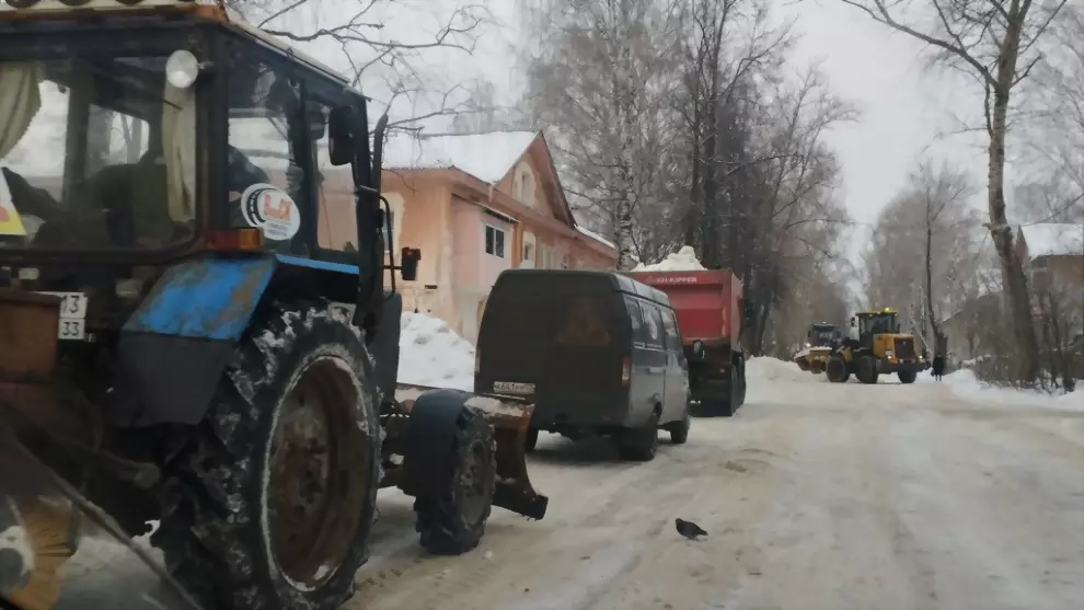 Снегоуборочные страс...