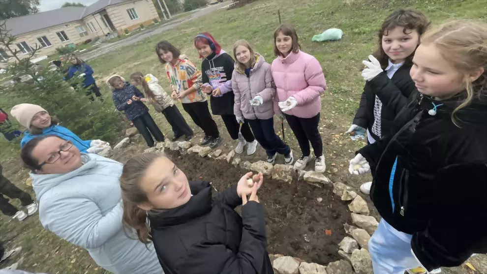 Цвета Победы в город...