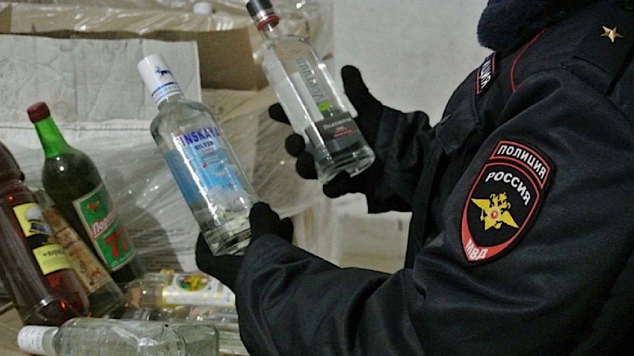 Полиция предостерегает граждан от покупки контрафактной алкогольной продукции