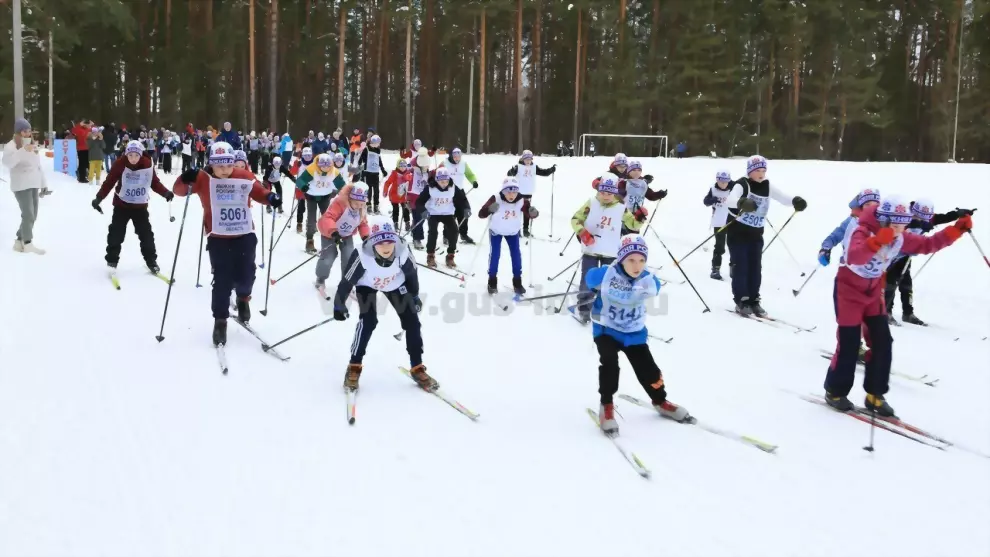 Лыжня России 2022 в...