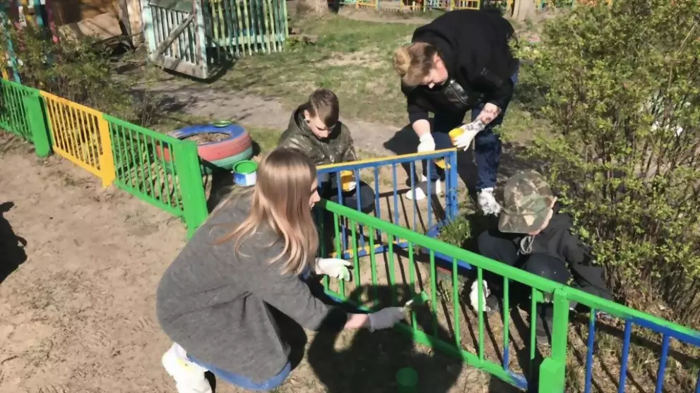 Трудовой десант «Ули...
