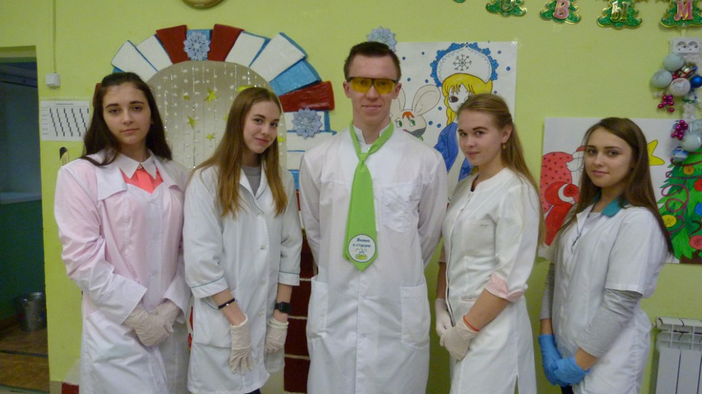 Волонтеры Анопинской...