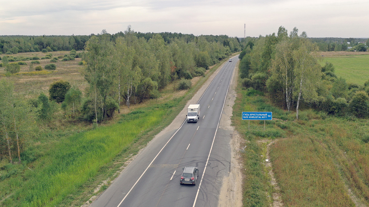 Во Владимирской области к нормативам приведут 70 километров покрытия на федеральной автодороге Р-132 «Золотое кольцо»