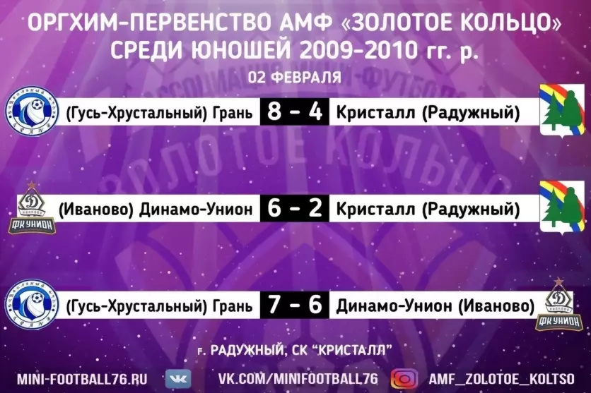 Первенство АМФ «Золо...