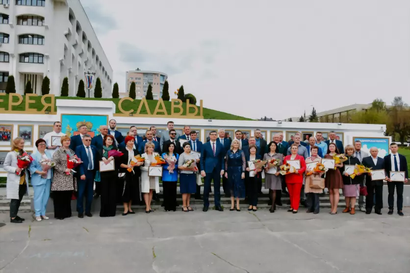Гусевчанам вручили с...