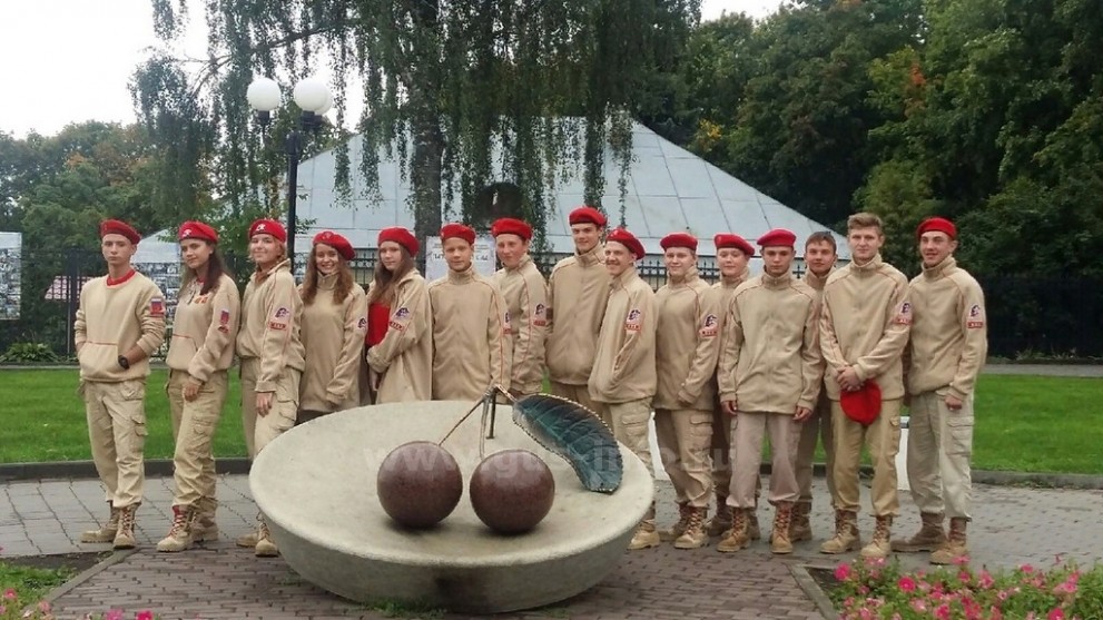 Гусевские юнармейцы...