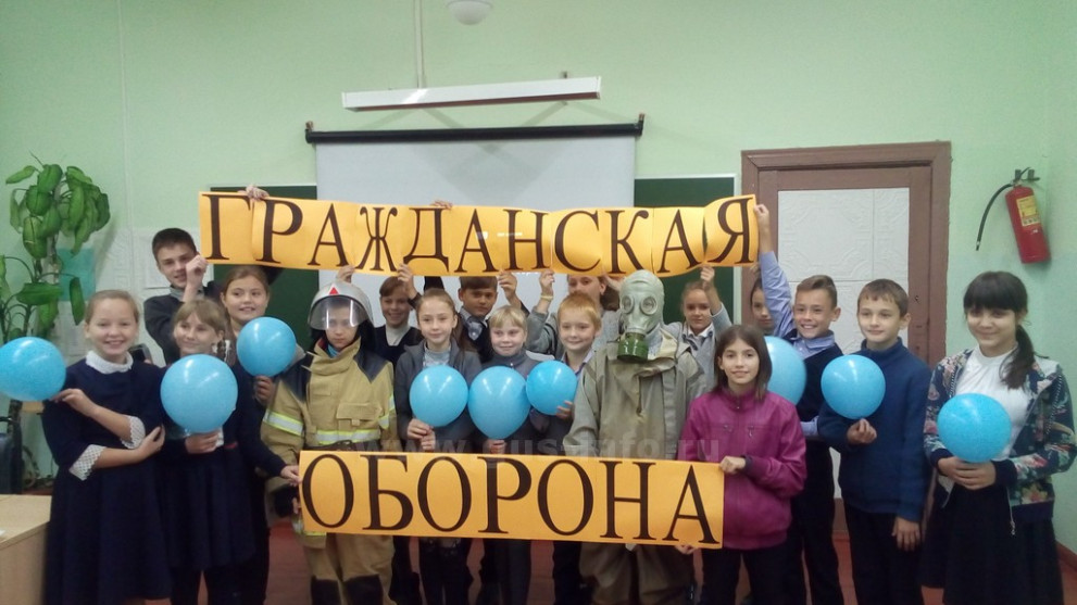 Пятиклассники школы...