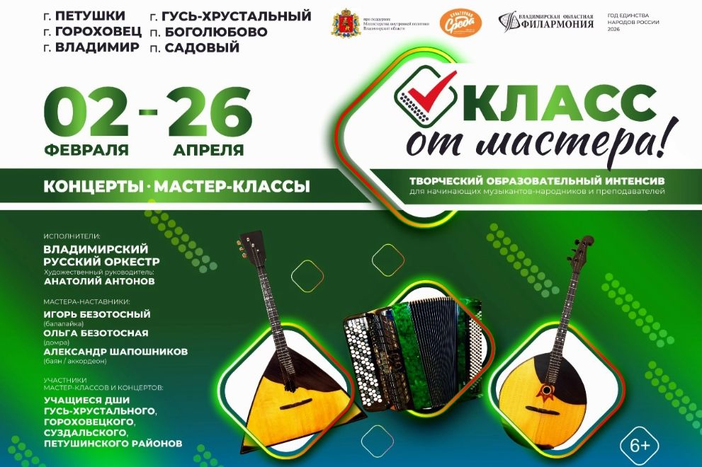 Артисты Владимирског...