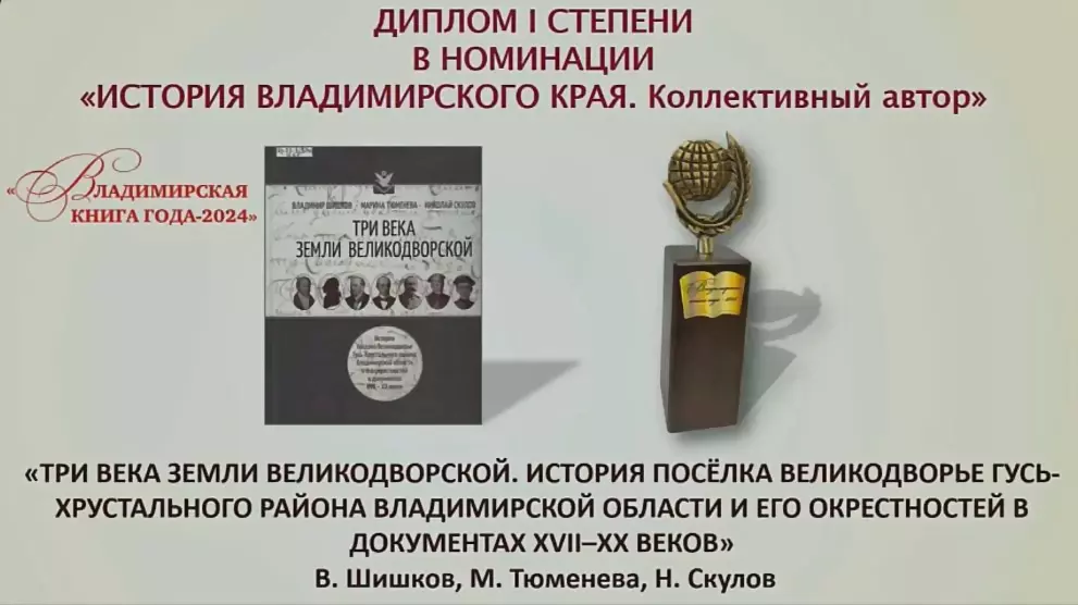 Диплом I степени пол...