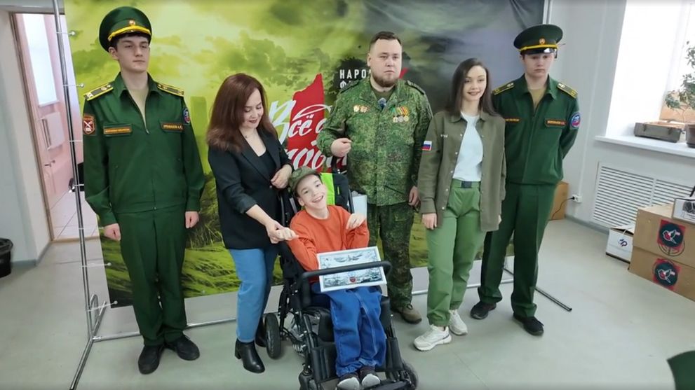 Боец исполнил мечту...