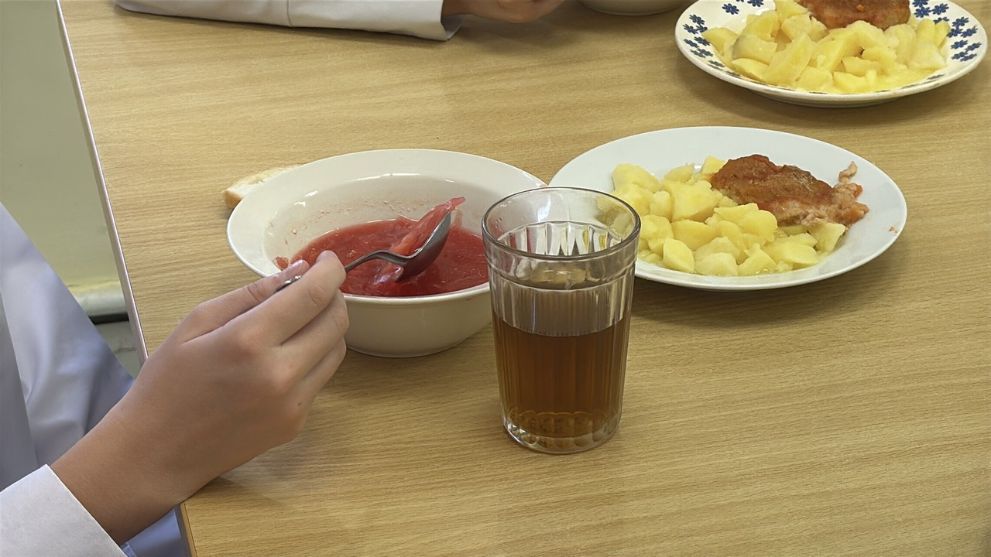 Школьное питание под...