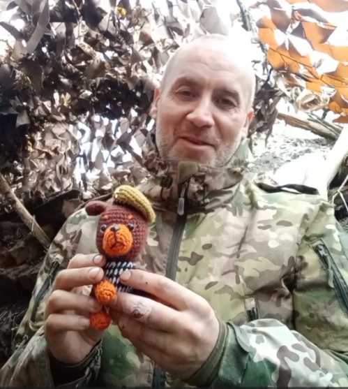 Вязаный «Артюша» на...