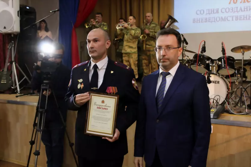 Во Владимире в честь...