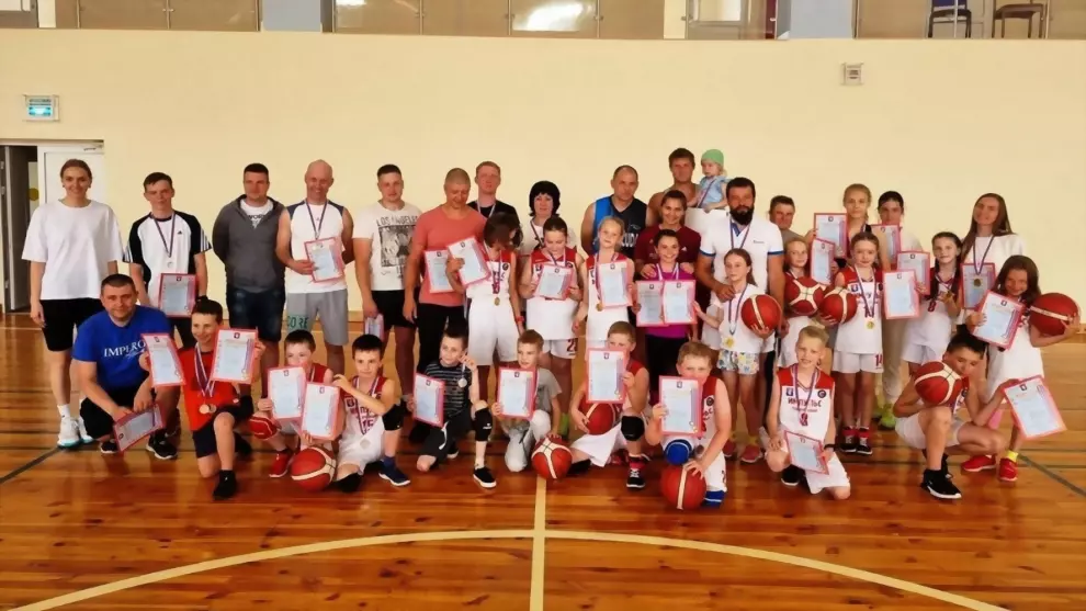 Баскетбольная эстафе...