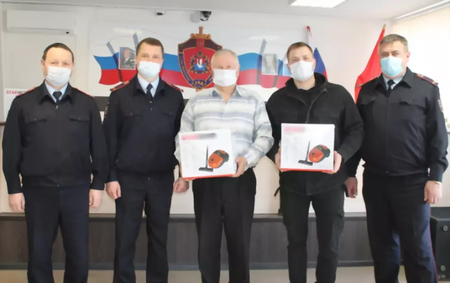 В полиции наградили...