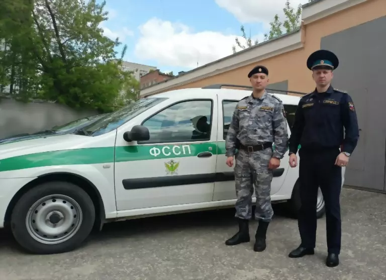 Судебными приставами...