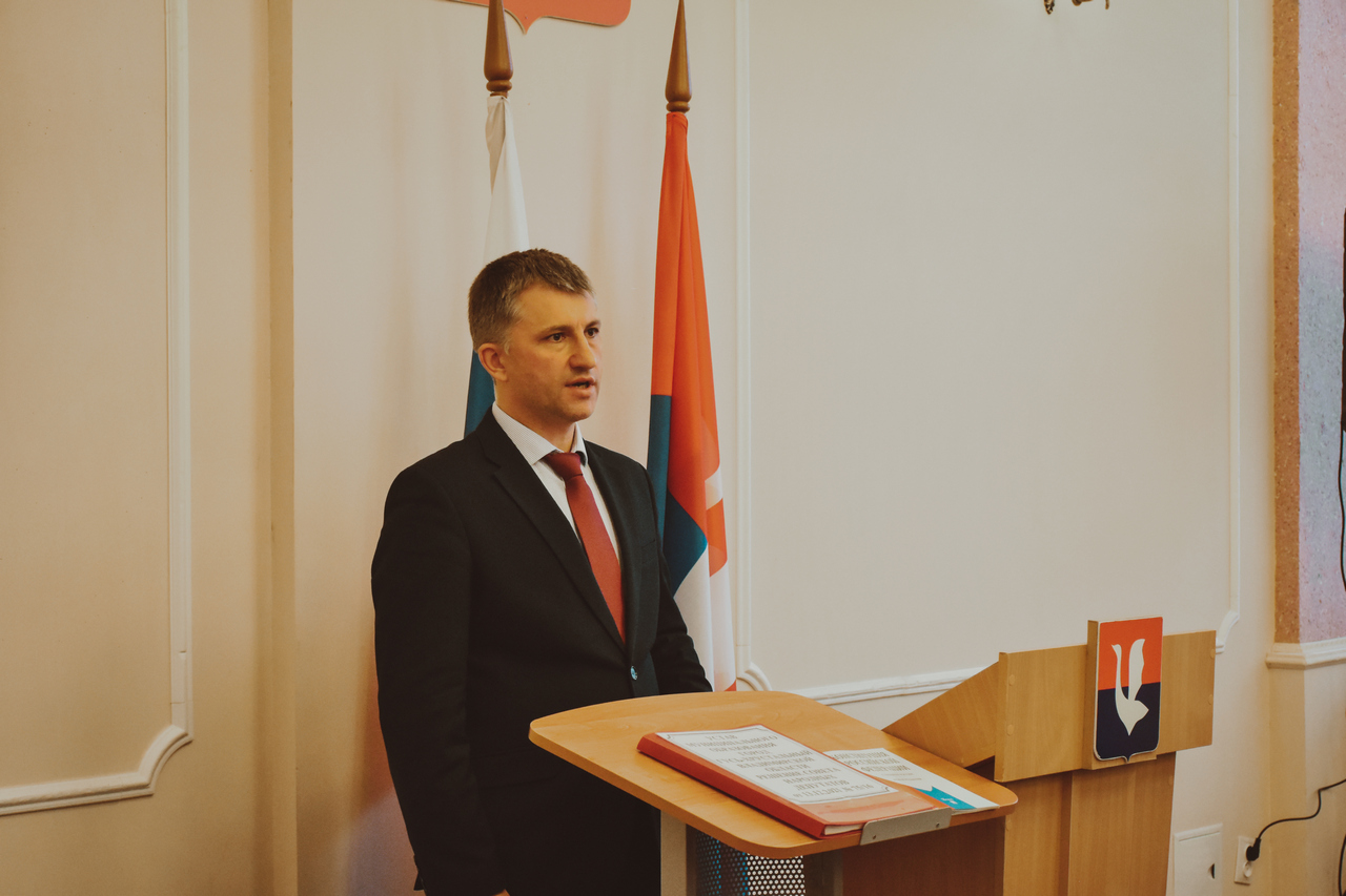 Алексей Соколов официально вступил в должность главы города Гусь-Хрустального