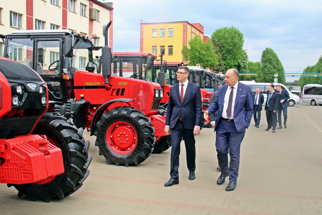 Александр Авдеев посетил машиностроительные предприятия Беларуси