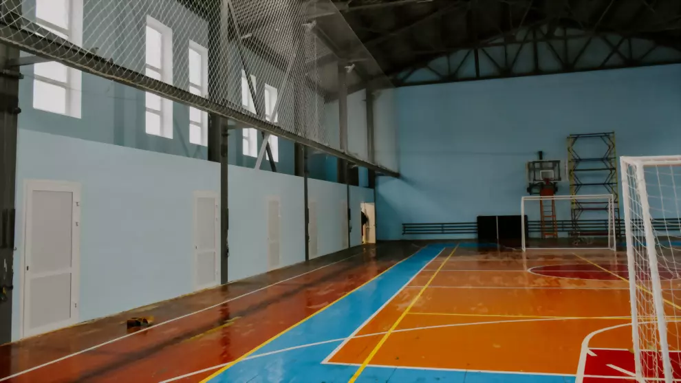 В спорткомплексе «Ат...
