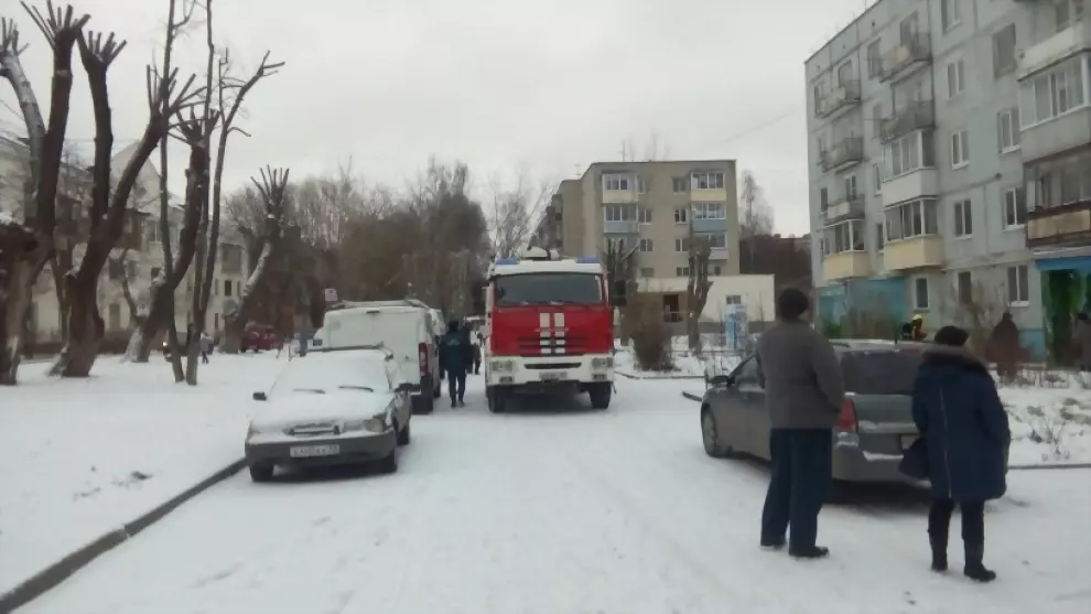 Пожар на улице Мурав...