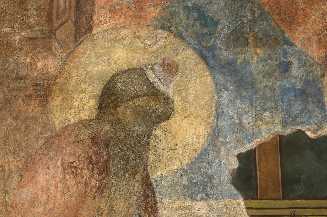 Уникальные снимки фресок Успенского собора сделали с высоты