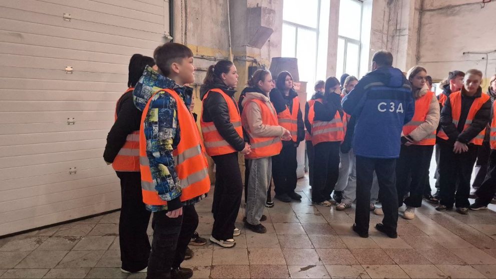 Учащиеся Курловской...