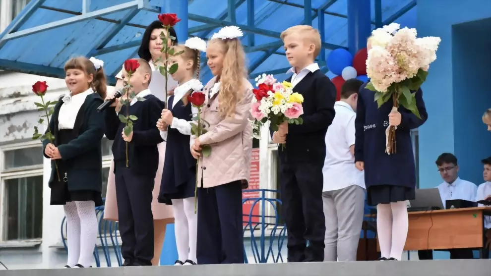 В День знаний в Гусь...