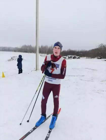 Две медали в лыжной...