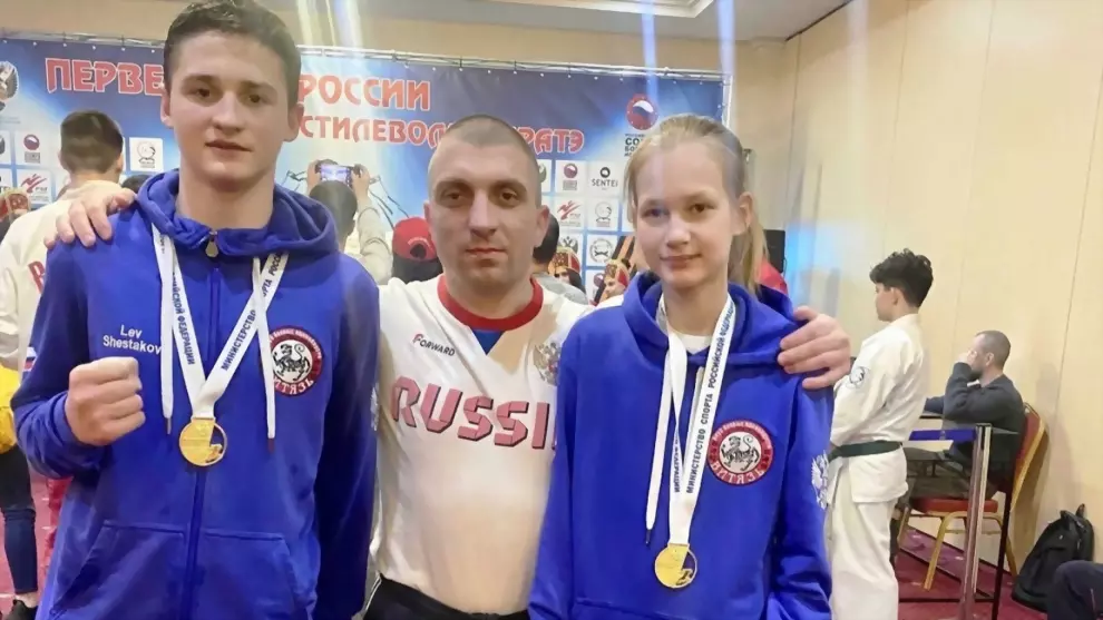 Гусевские каратисты...
