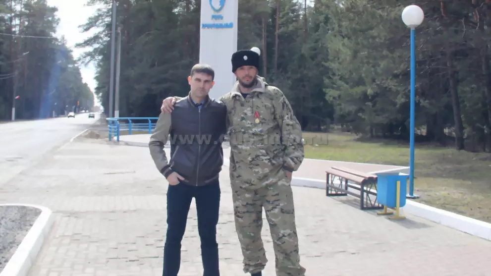 Боец из ополчения До...