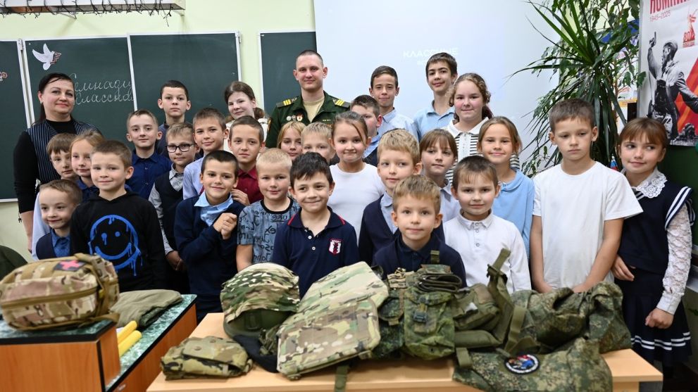 Участник СВО провел...