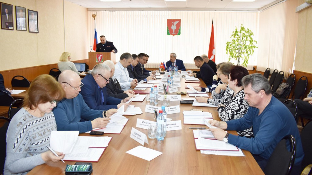 О заседании районног...