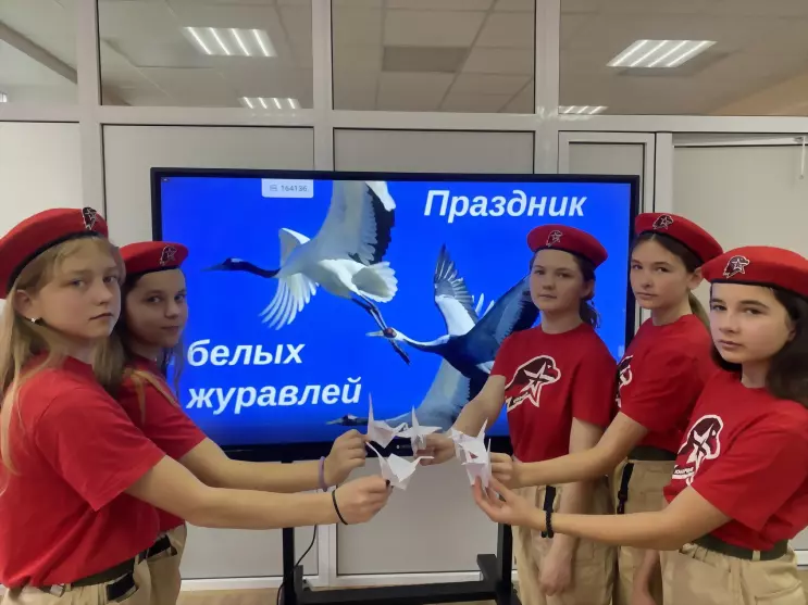 Юнармейцы Курловской...