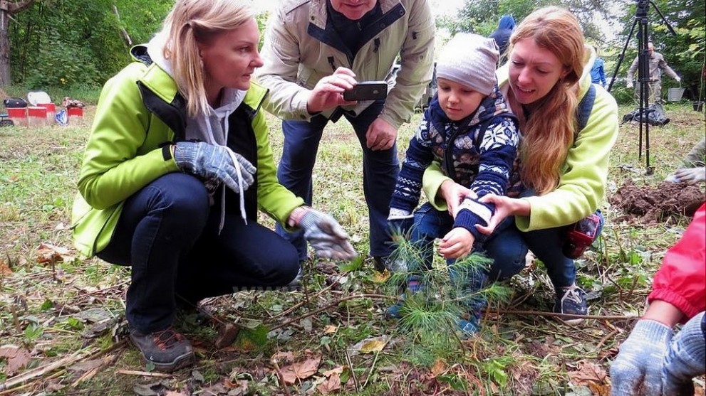 Самым юным участнико...