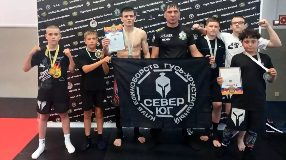 Гусевские спортсмены...