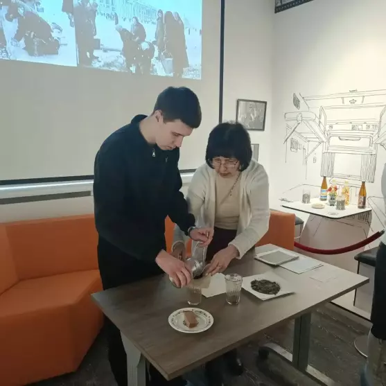 Тематическая интерактивная программа «Стакан кипятка тоже был хлебом…»