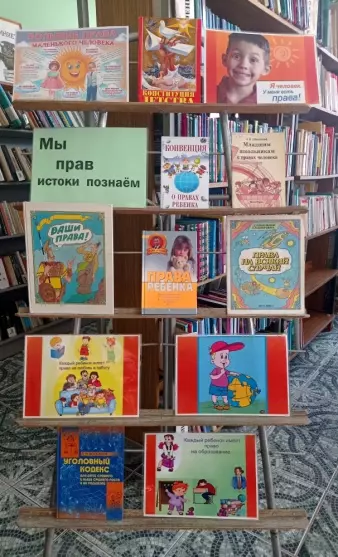 Книжно-иллюстративная выставка «Большие права маленького человека»