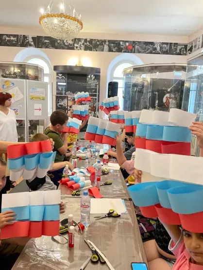 Мастер-класс по изготовлению объёмного флага